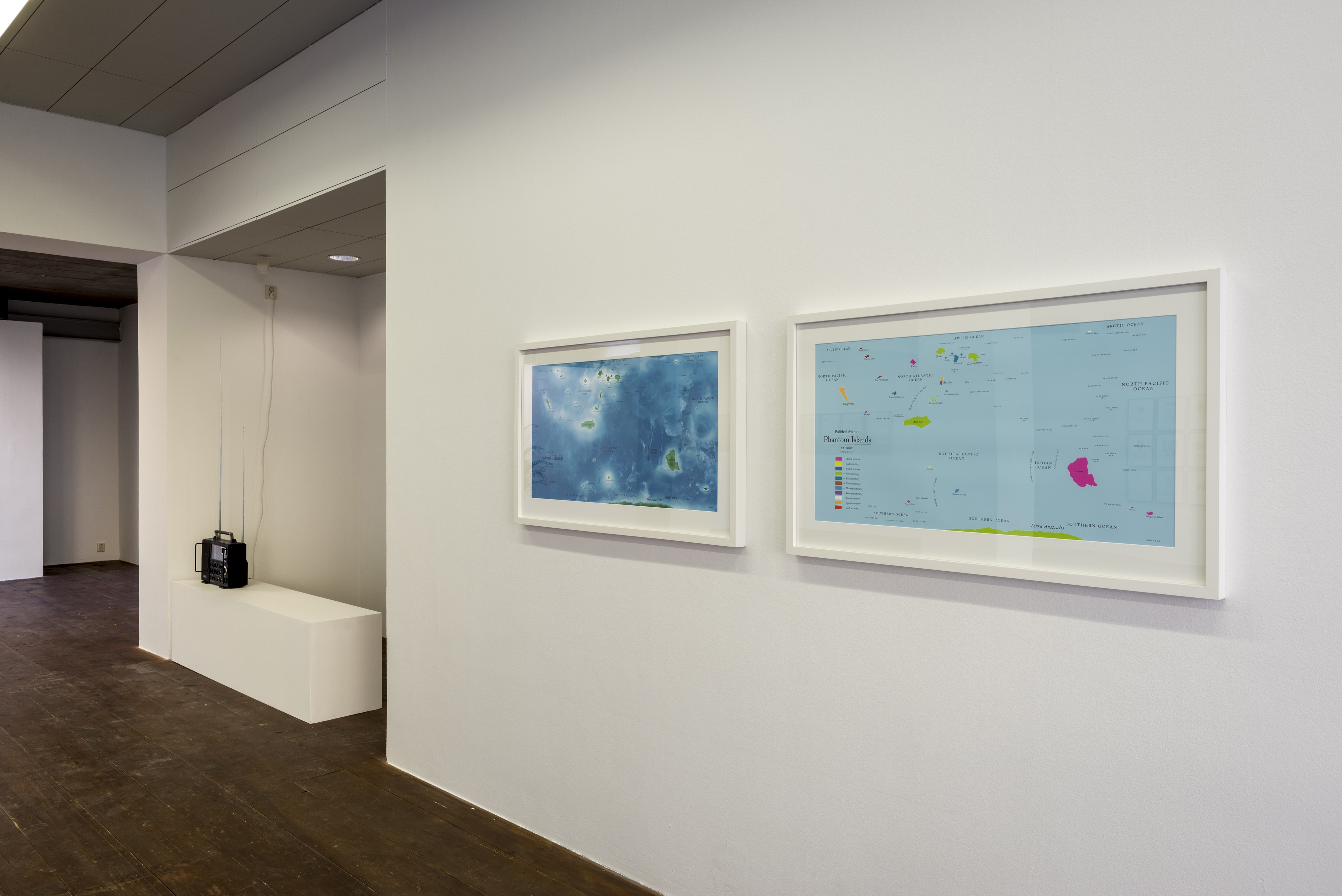 Agnieszka Kurant Maps of Phantom Islands (2013)