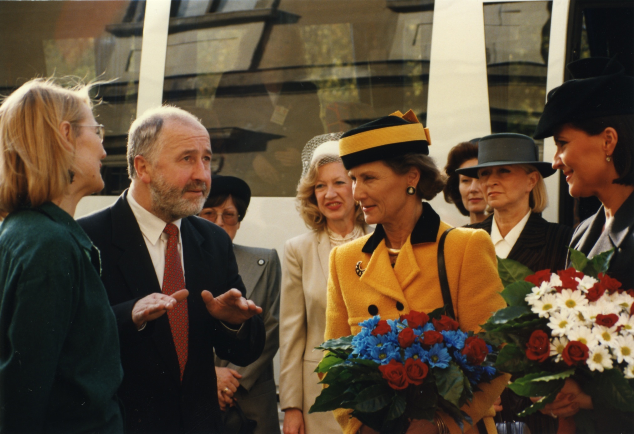 Wizyta królowej Norwegii, 1996 rok