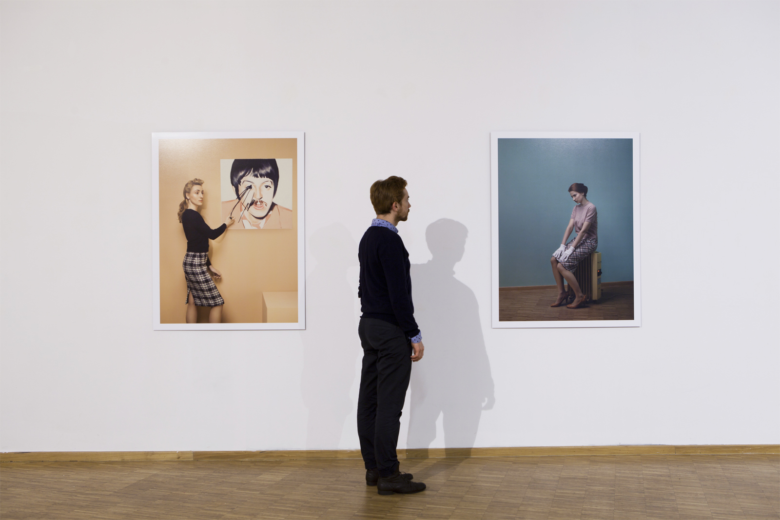Jacek Kołodziejski, seria "Pani z galerii", 2014, fotografie