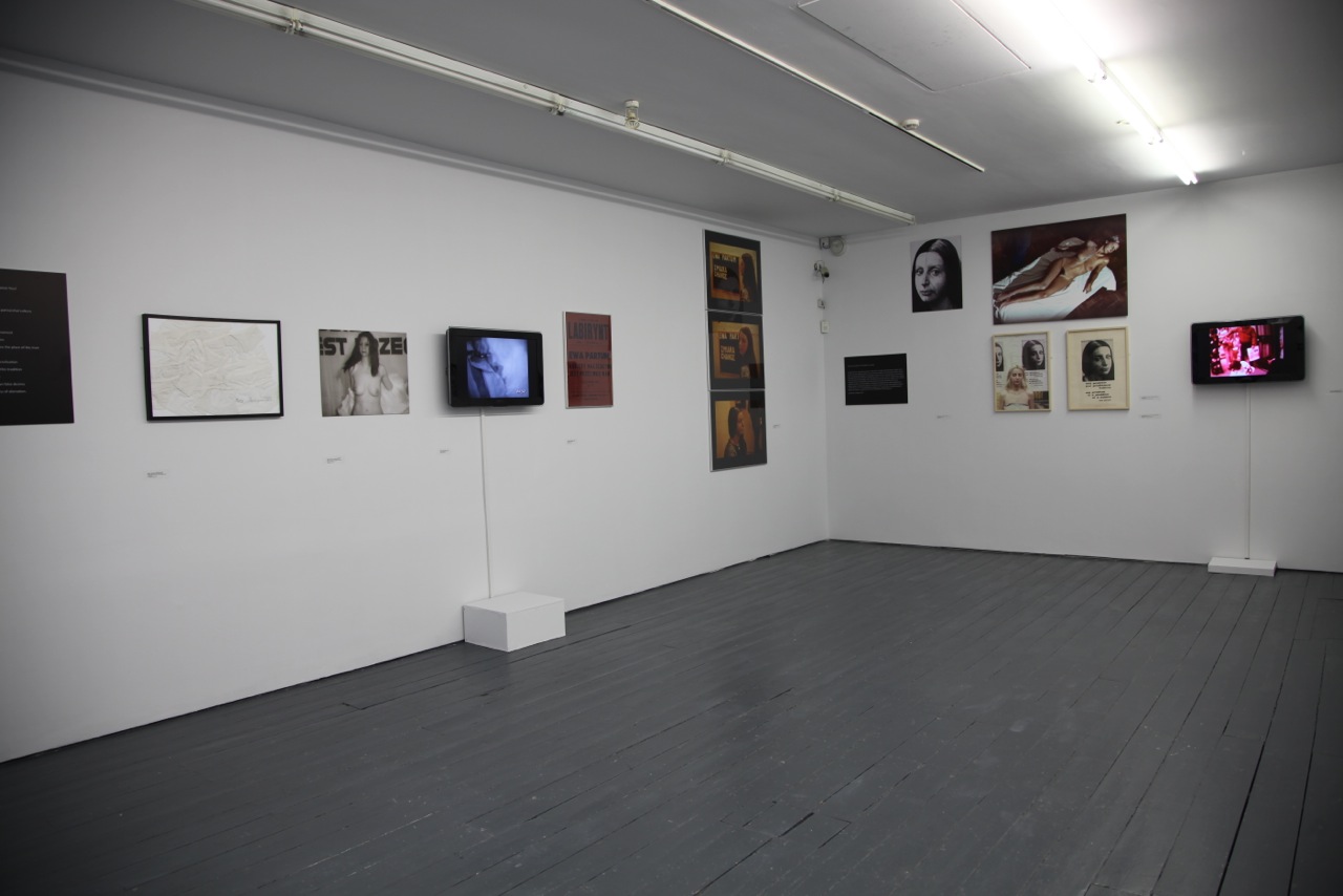 "Eva Partum: Installations&Provocations", Limeric City Gallery, widok na wystawę