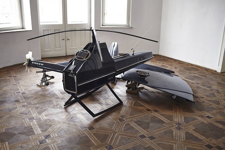 VOLVO 240 (Transformed Into 4 Drones), 2014 