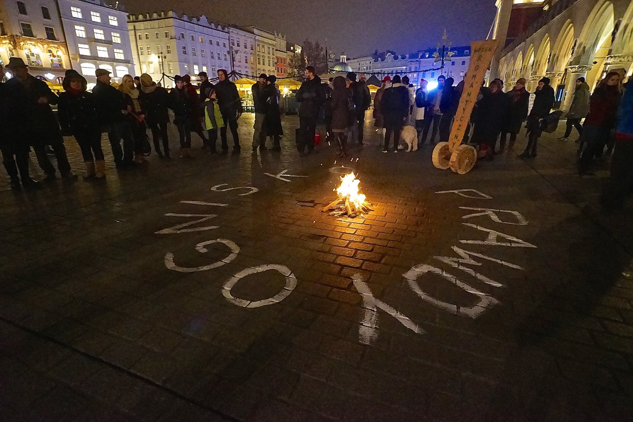 Manifestacje Romantyczne, Kraków, 22.11.2014