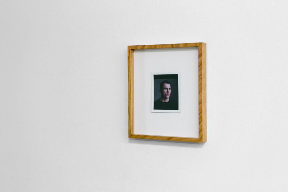 Mateusz Choróbski, Portret, polaroid, 10,7 x 8,5 cm, 2015