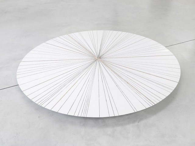 Michał Budny, Primitive (White), 2015, MDF, wood, paint,