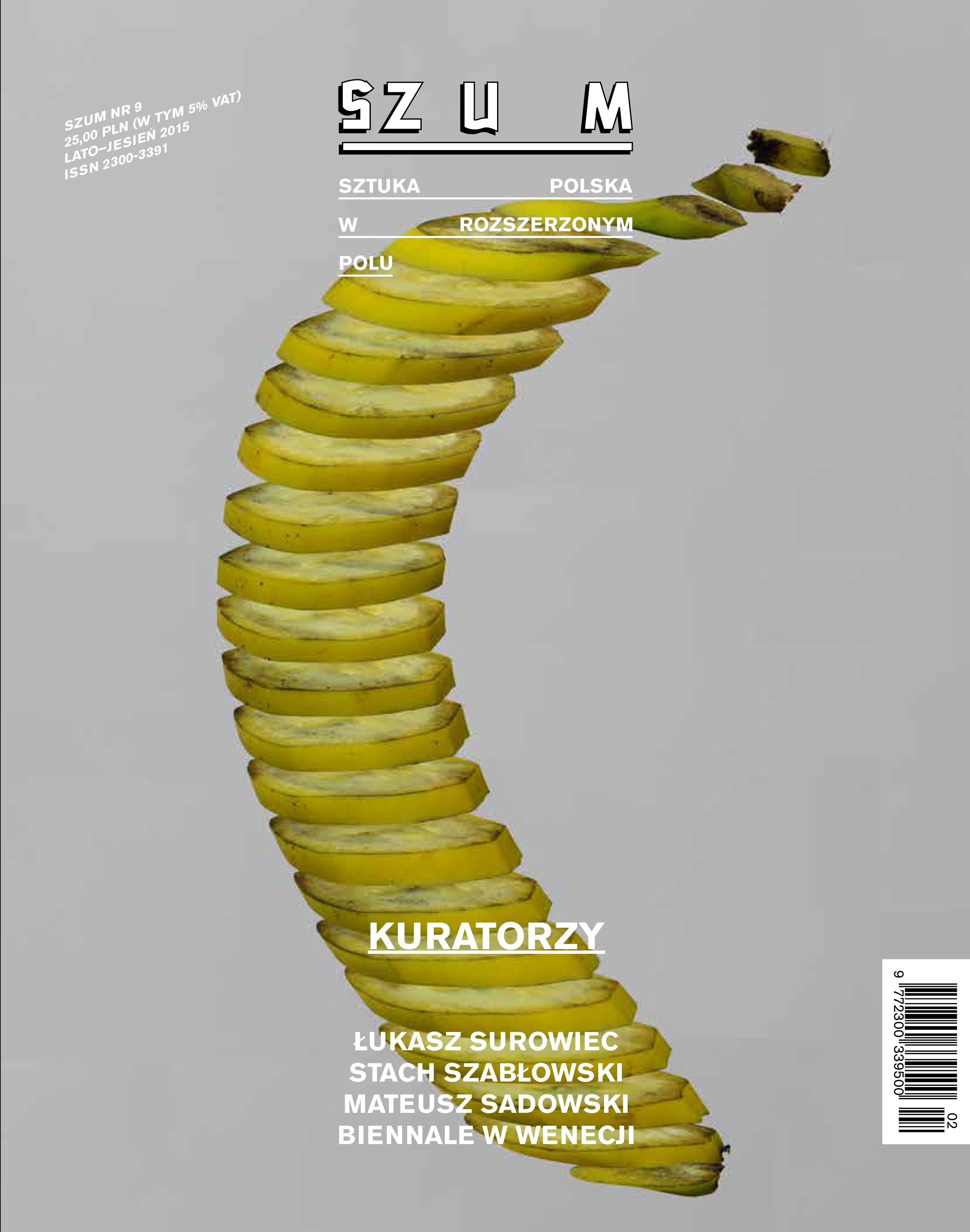Okładka: Mateusz Sadowski, Pół banana, 2015