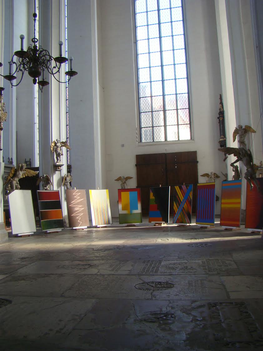 cykl Malowanie Dziesięciorga Przykazań, kościół Najświętszej Panny Marii w Gdańsku