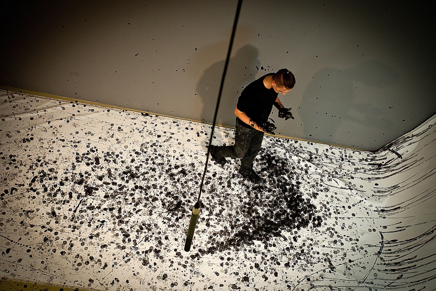 Kuba Borkowicz Endurance, wystawa Rysopis w ramach projektu RenomaWRO; WRO Art Center, fot. Bartosz Świerszczek