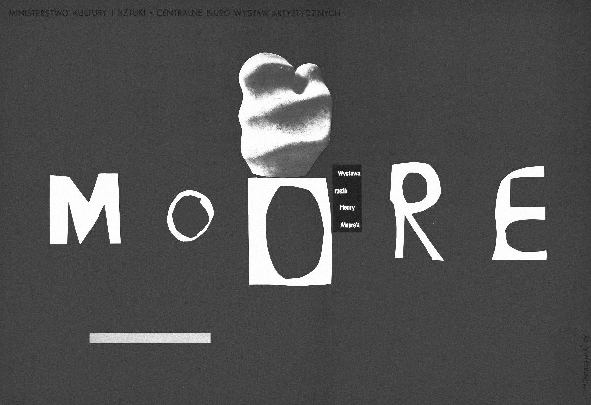 Henryk Tomaszewski, Wystawa rzeźb Henry Moore’a – zdaniem Wichy „przykład genialnego wykorzystania przestrznei negatywnej. (…) Wszystko wydaje się potrzebne.” (ilustracja dzięki uprzejmości wyd. Karakter)