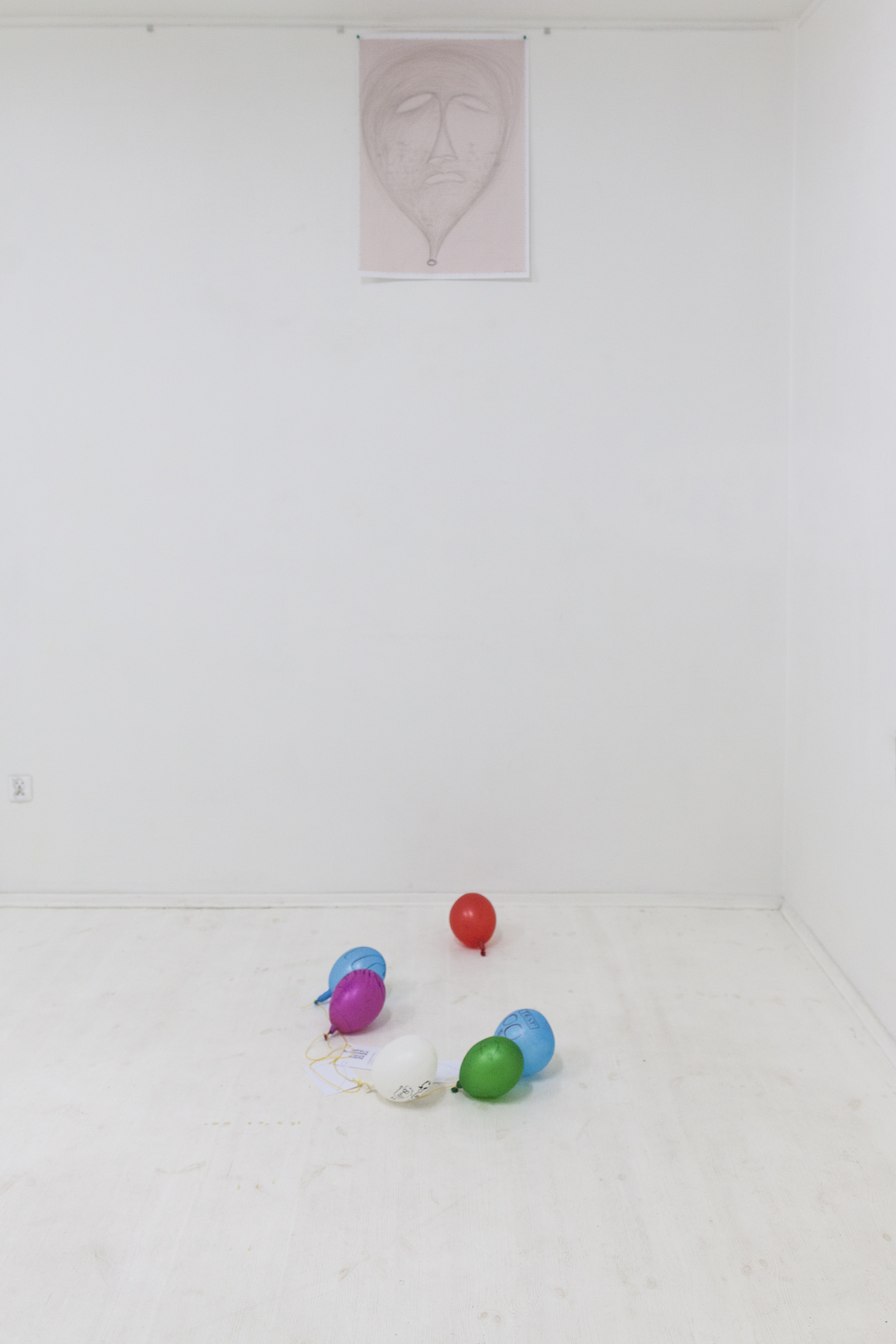 Bernd Krauß, Balloon Me!, widok wystawy