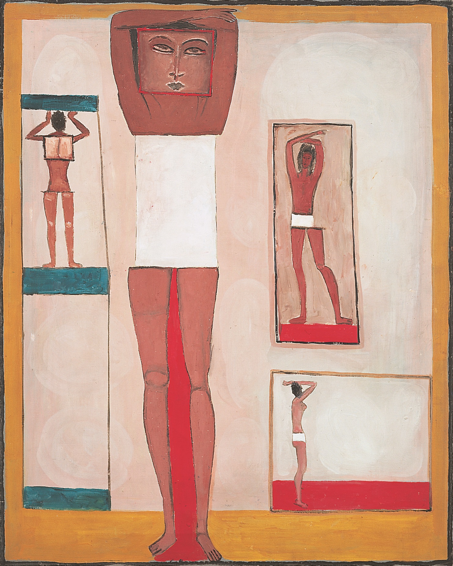 Jerzy Nowosielski, Kobieta egipska, 1958, 81 x 65 cm, olej/płótno, Fundacja Nowosielskich