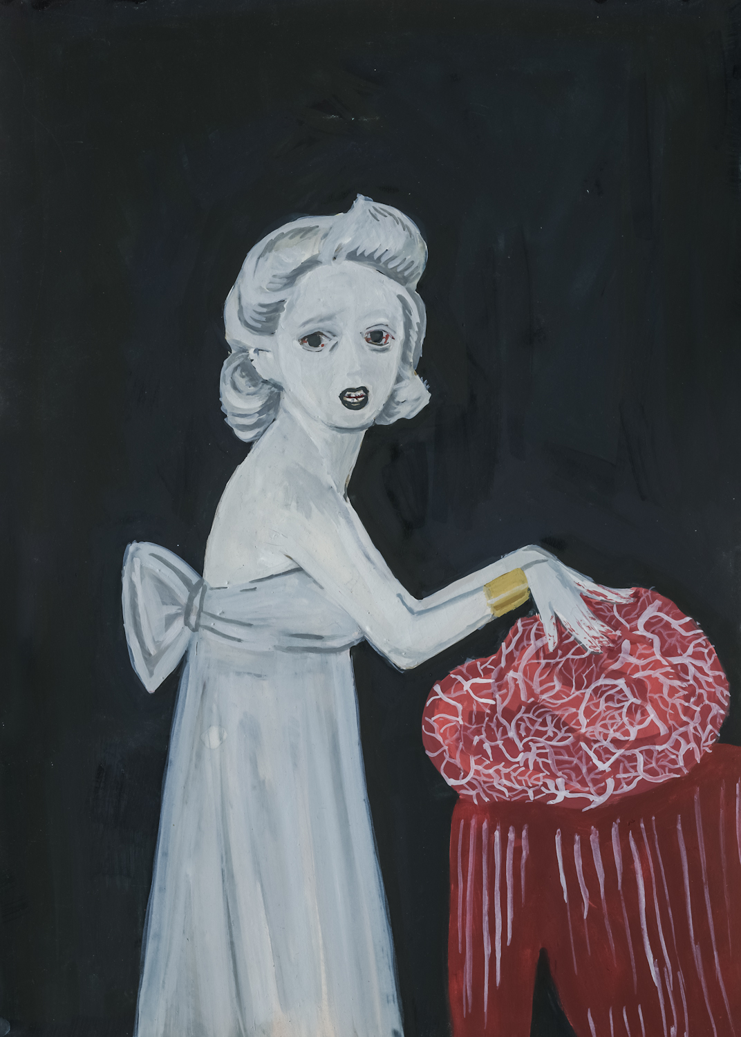 Aleksandra Waliszewska, Bez tytułu, 35 x 25 cm, technika mieszana na kartonie, 2012-2014 dzięki uprzejmości artystki i LETO, Warszawa Aleksandra Waliszewska, Bez tytułu, 35 x 25 cm, technika mieszana na kartonie, 2012-2014 dzięki uprzejmości artystki i LETO, Warszawa