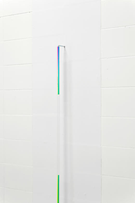 Daniel Koniusz, Untitled (doublespeak 002), karbon, szkło, c-print, wymiary zmienne, 2016