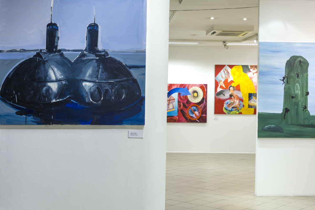 44 Biennale Malarstwa BJ 2019 ekspozycja_sala dolna