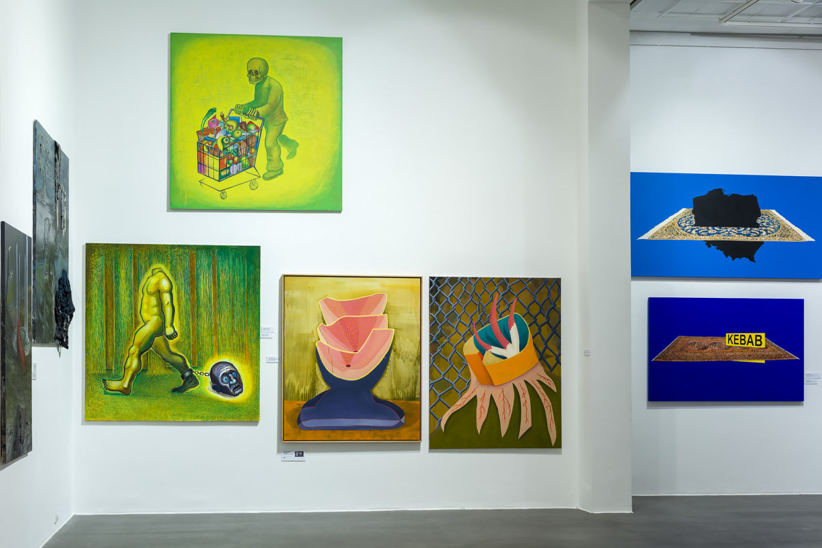 44 Biennale Malarstwa BJ 2019 ekspozycja_sala górna